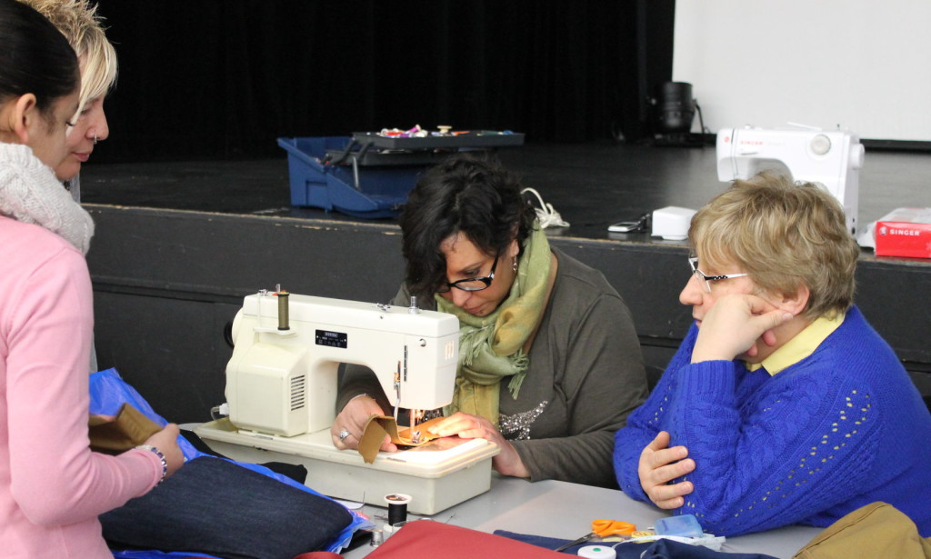 Apprentissage de la machine à coudre