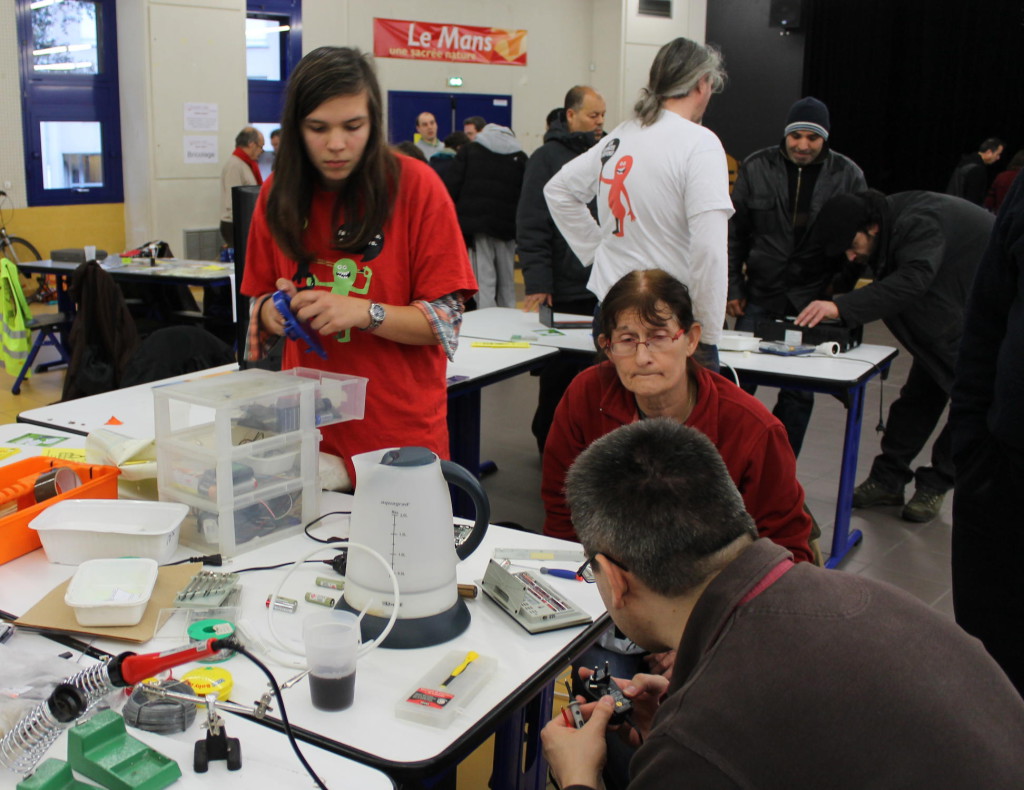 Réparation d'une bouilloire