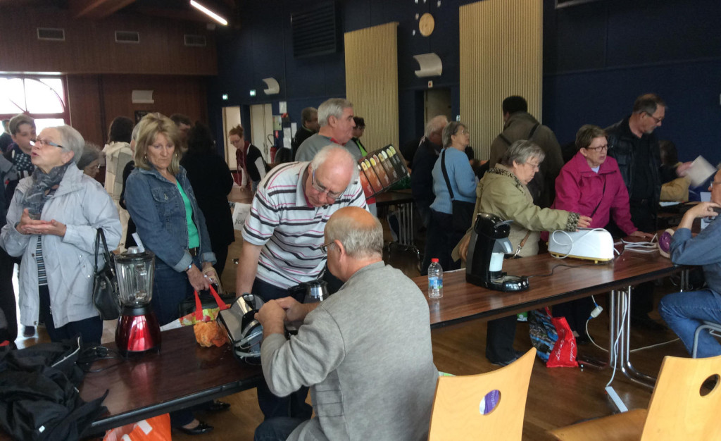 Nombreux visiteurs au Repair Café